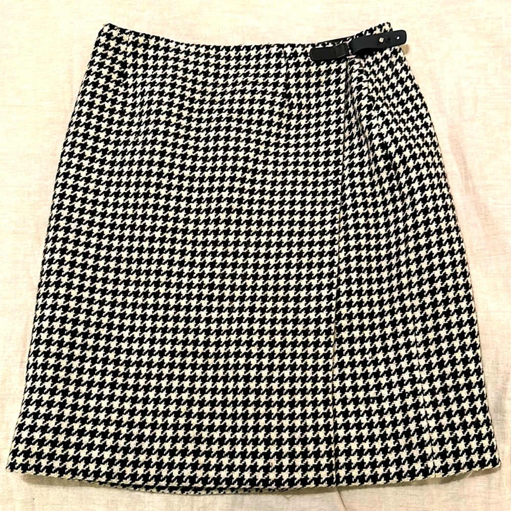 Lauren Ralph Lauren Black and White Pencil Skirt